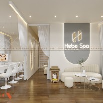 Ý tưởng thiết kế nội thất spa Hebe với phong cách hiện đại 